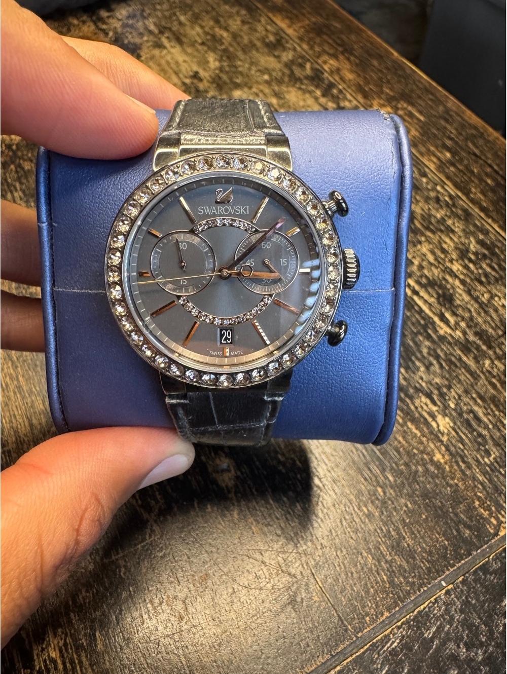 Swarovski Women's Sphere Chrono Collection Crystal Watch